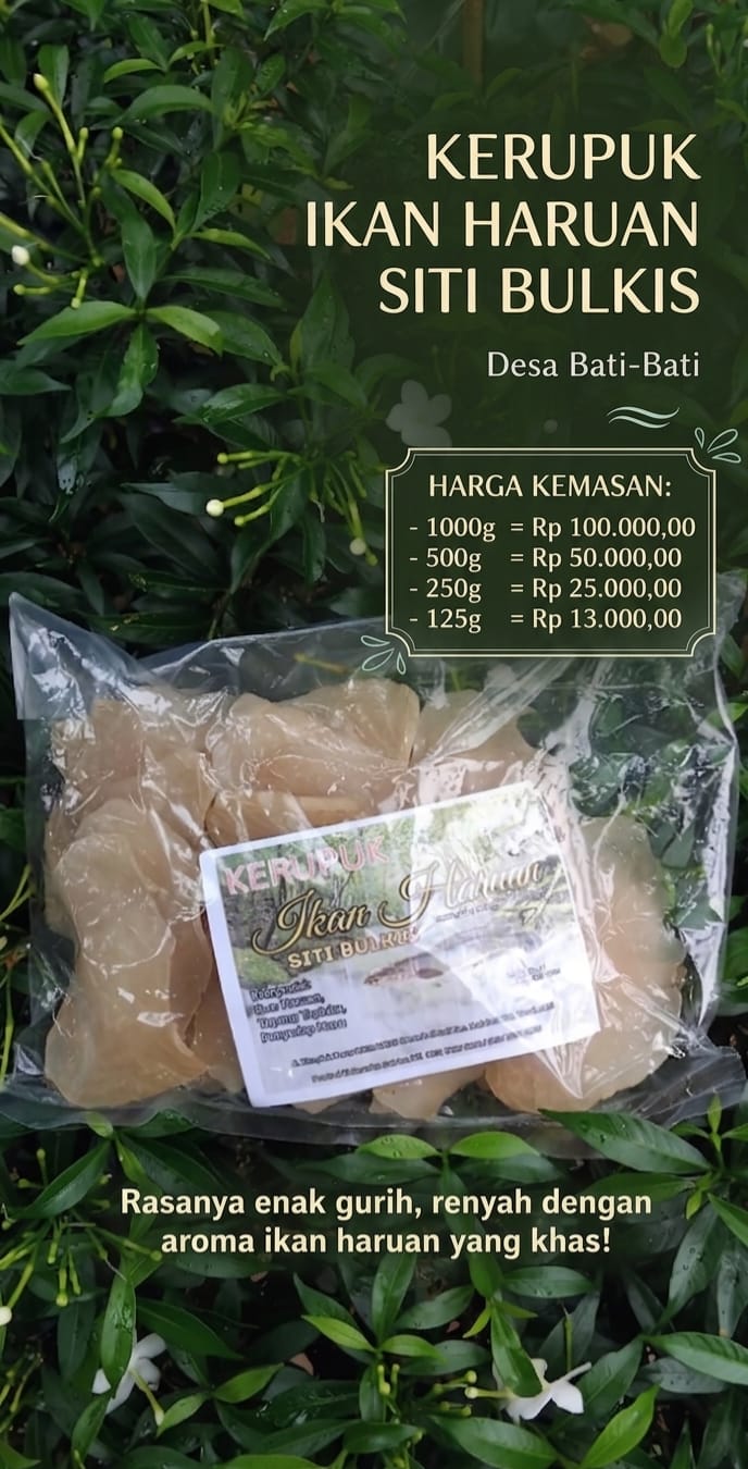 Kerupuk Ikan Haruan(Gabus) Siti Bulkis