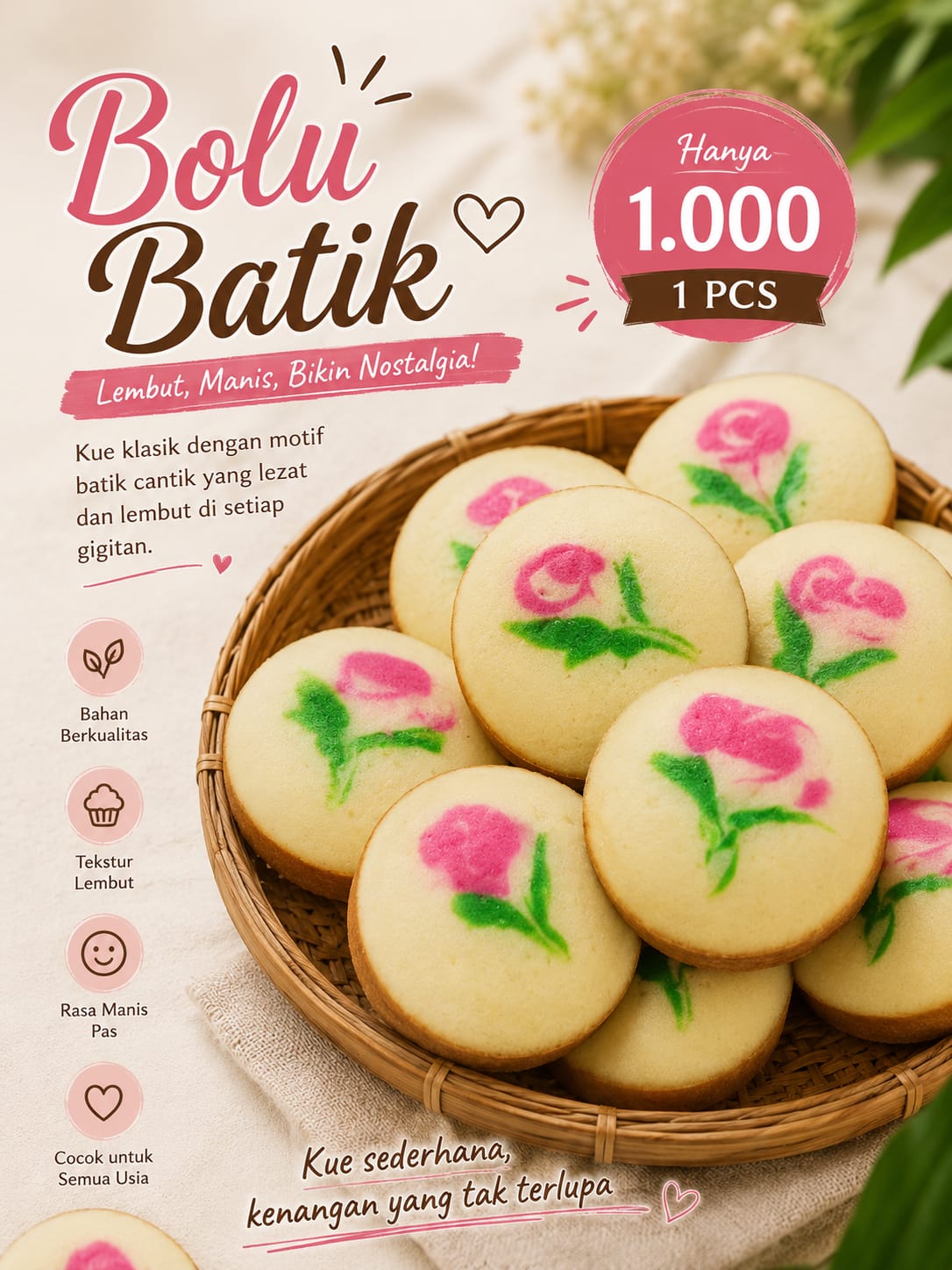 Kue Bolu Batik