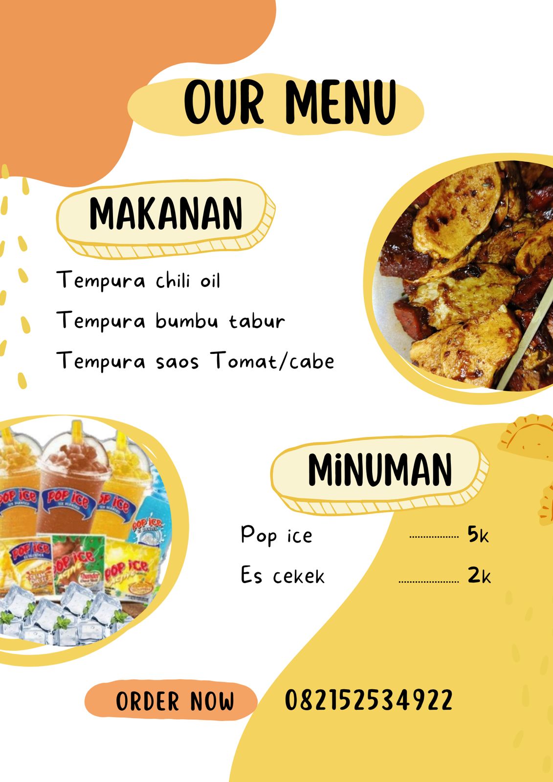 Pop Ice dan Es Cekek